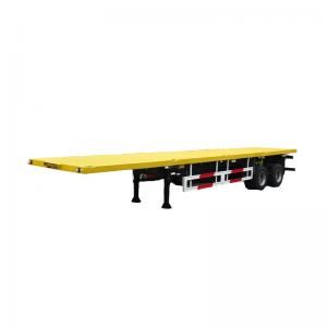 2 Axle Flatbed Container-Semi Trailer