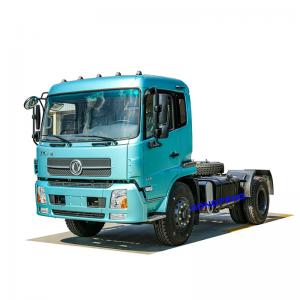 Dongfeng 4x2 head truck with Cummins 270 HP G.C.W 45 ton design E3 RHD type diesel towing tractor