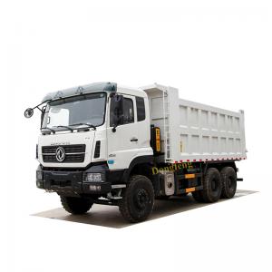 Dongfeng dump truck 40 ton loading capacity Installed Yuchai 375 HP diesel engine LHD 20 cubic tipper truck