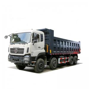 Dongfeng 8x4 dump truck 30 ton loading capacity Cummins 375 HP diesel engine E3 RHD tipper truck