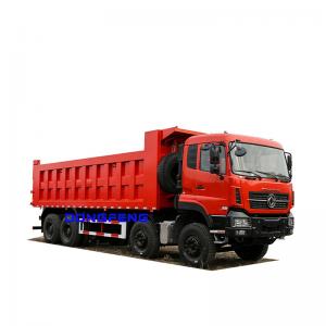 Dongfeng 8x4 driven type RHD installed Dongfeng 420 Hp engine GVW 75 ton design dump tipper truck