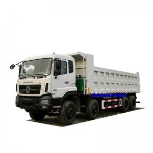 Dongfeng dump truck GVW 75 ton design installed 420HP Dongfeng E2 engine 8x4 type 12 wheels dumper